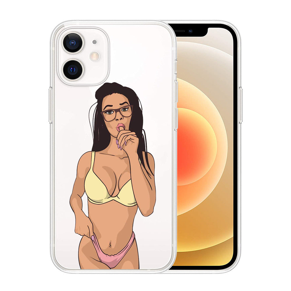 European & American Sexy Beauty Phone Case