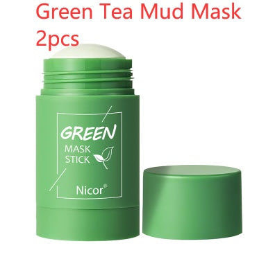 Green Tea Clay Mask Stick - Oil Control & Whitening