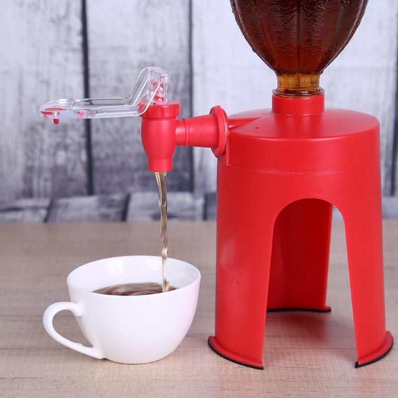 Upside-Down Beverage Dispenser - Soda & Water Jug