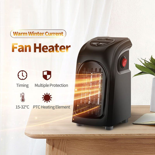 Mini Winter Air Heater - Ceramic Fan for Home & Office