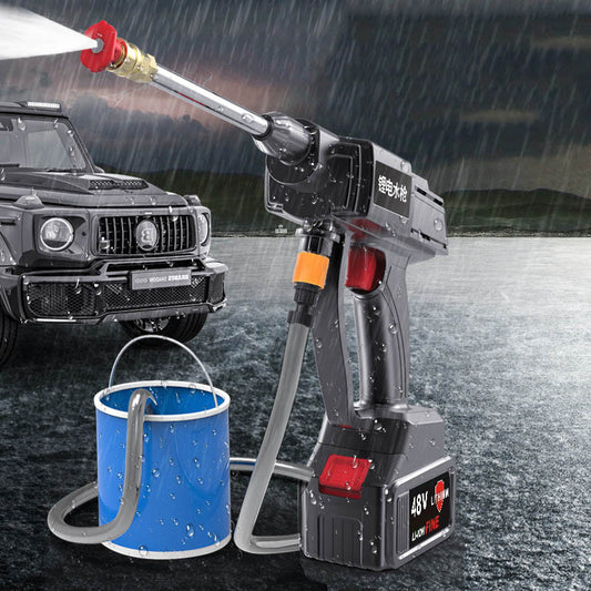 Portable High-Pressure Car Wash - Wireless Electric Water Gun