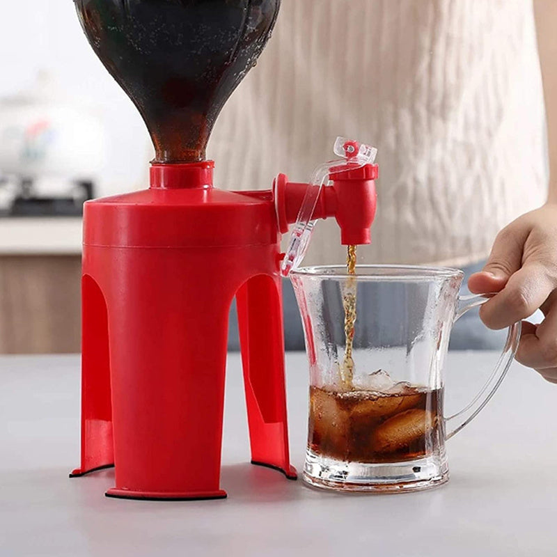 Upside-Down Beverage Dispenser - Soda & Water Jug