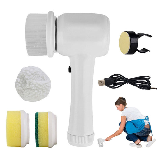 4-in-1 Electric Cleaning Brush - Cordless & Handheld