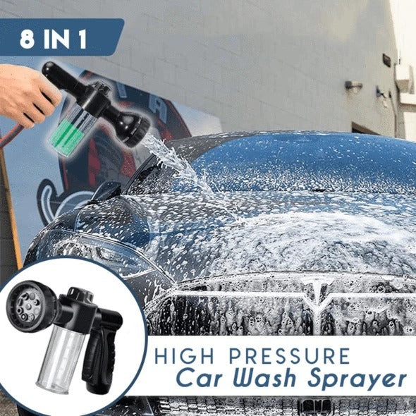 High-Pressure Foam Spray Gun - Automotive & Household Cleaner