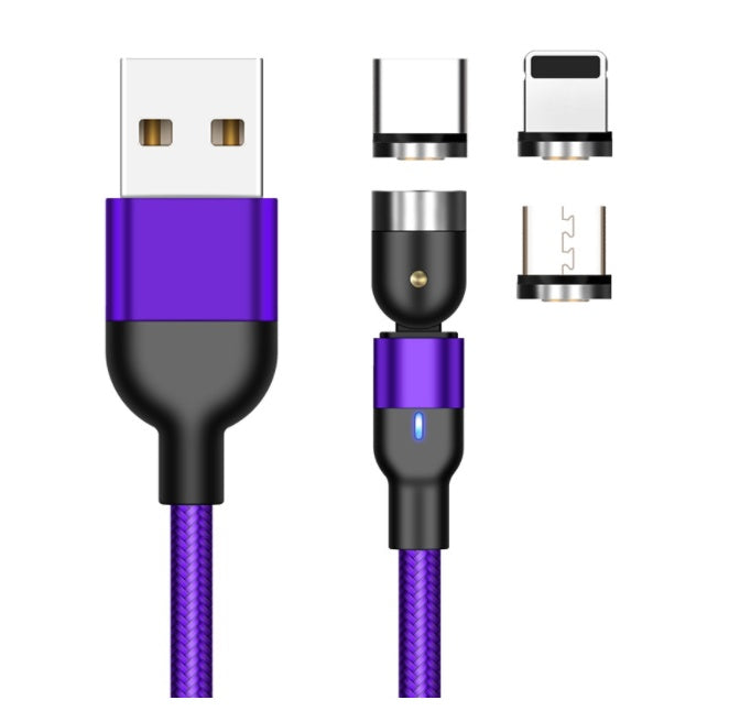 360° Magnetic USB Cable - Fast Charging