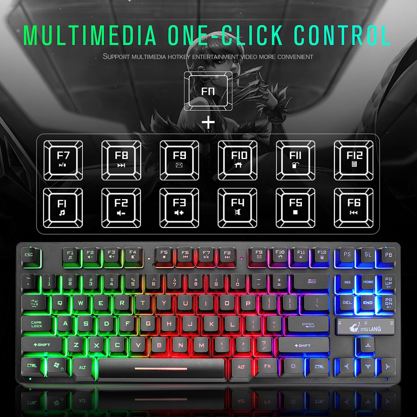 Mechanical Keyboard - For Electronic Games