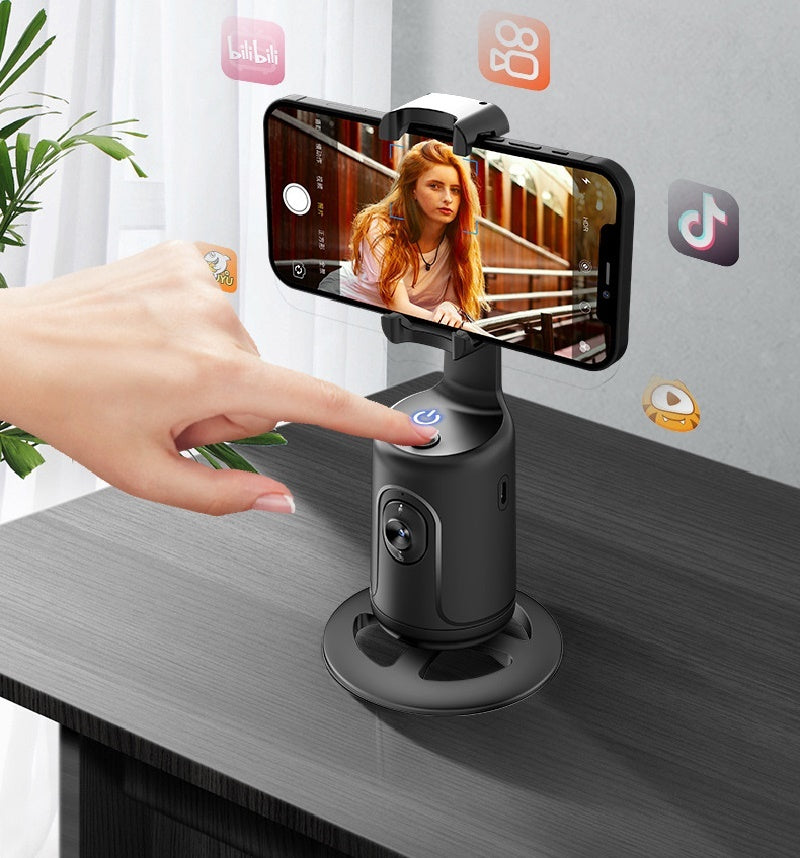 360° Auto Face Tracking Gimbal - Smart Phone Holder & Tripod