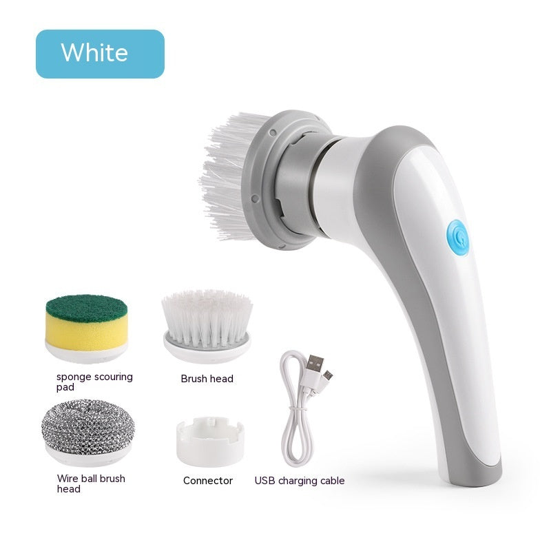 4-in-1 Electric Cleaning Brush - Cordless & Handheld