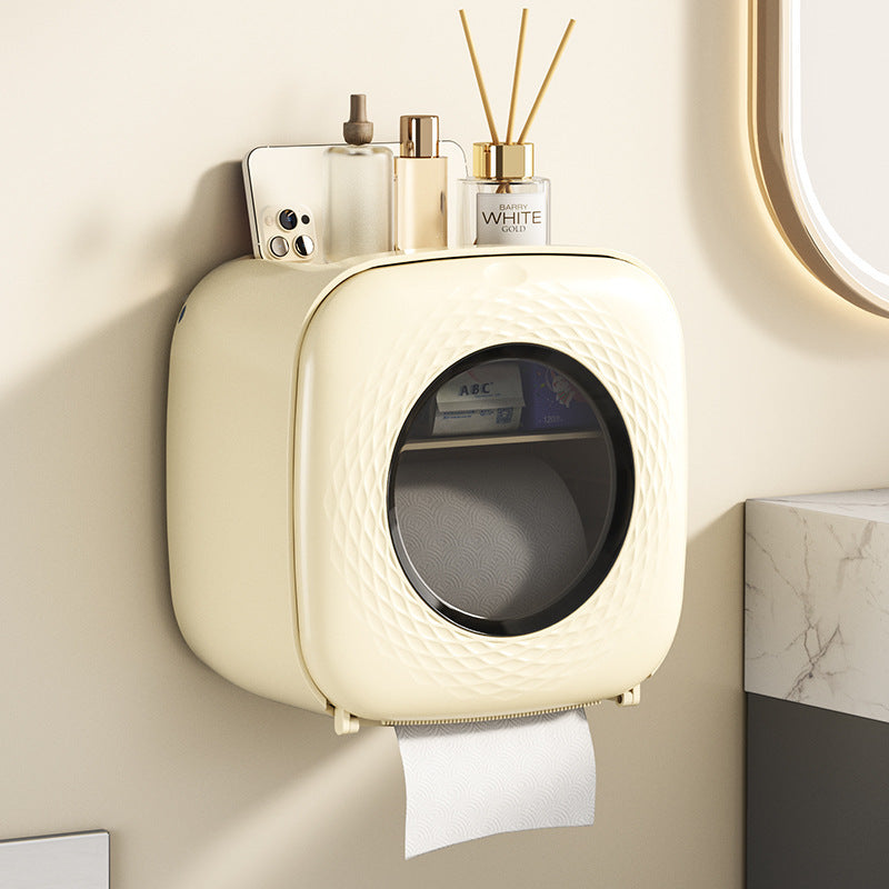 Toilet Punch-free Wall-mounted Tissue Box