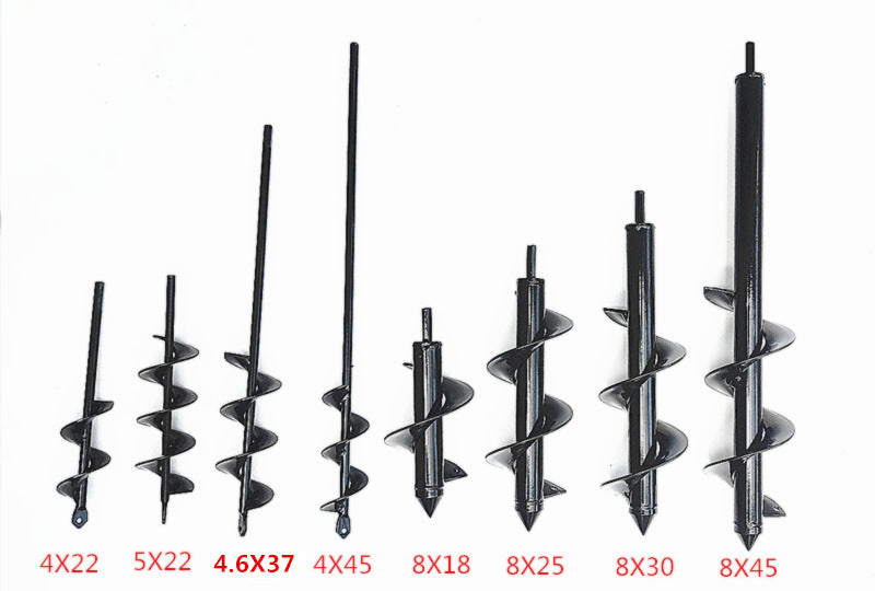 Ground Drilling Machine - Spiral Drill Bit for Planting