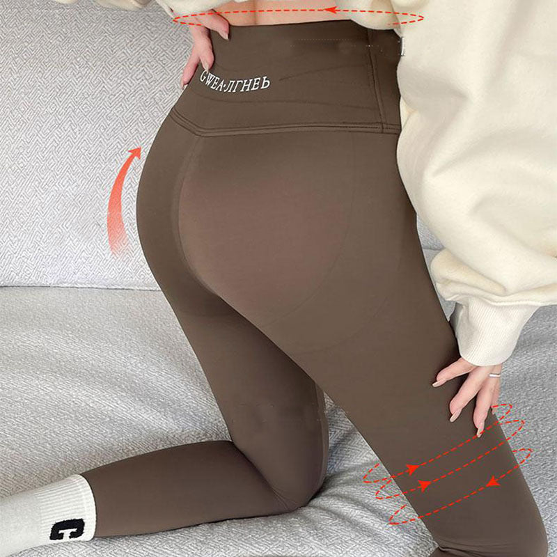 Thickened Fleece Leggings - Winter Shark Pants for Women