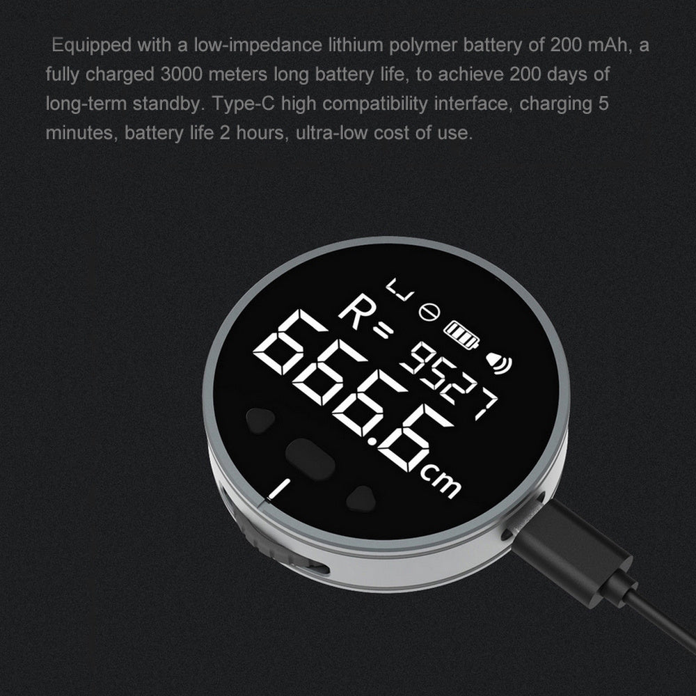 Electronic Distance Measurer LCD Precision Tape